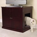 Petedge Meow Town Concord Litter Box Cabinet; Brown ZW8948 25